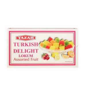 TAZAH TURKISH DELIGHT ASSORTED FRUIT 