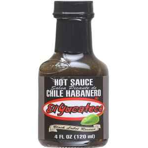 EL YUCATECO HABANERO CHILLI SAUCE BLK LABEL 