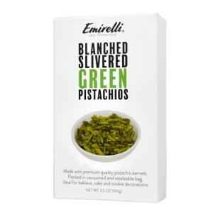 EMIRELLI GREEN PISTACHIO BLANCHED SLIVERED 