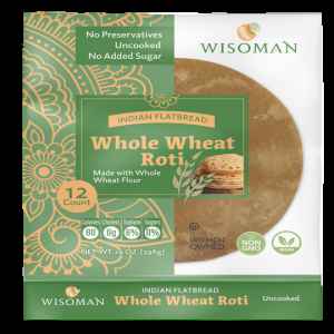 WISOMAN  PHULKA WHOLE WHEAT ROTI 