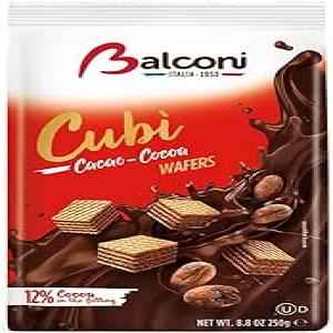 BALCONI CUBI COCOA WAFERS 
