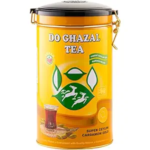DO GHAZAL SUPER CEYLON CARDAMOM GOLD TIN 
