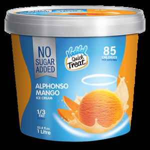 Buy Vadilal Alphonso Mango Sugar Free Ice Cream 1 Ltr Taj Mahal Fresh