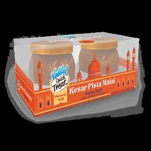 VADILAL MATKA KESAR PISTA MALAI KULFI 100 MLX2