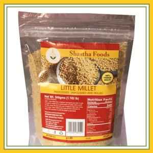SHASTHA FOODS LITTLE MILLET (UPMA RAVA) 