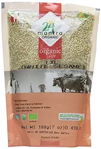24 Mantra Organic White Sesame 