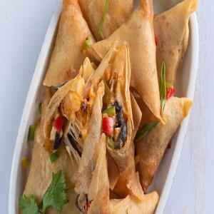 CK Chicken Pizza  Samosa