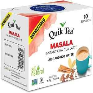 QUIK TEA MASALA CHAI UNSWEETENED 