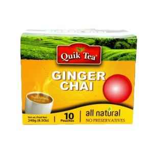 QUIK TEA GINGER CHAI LATTE 