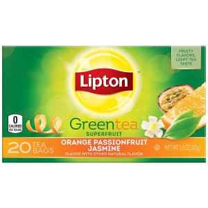 LIPTON GREEN TEA ORANGE PASSIONFRUIT JASMINE 20 TB 