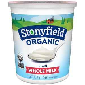 STONYFIELD ORGANIC WHOLE MILK PLAIN 