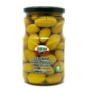 IKRAM CRACKED GREEN OLIVES 