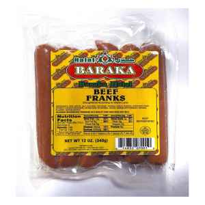 BARAKA BEEF FRANKS 