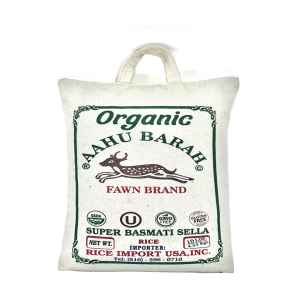 Buy Aahu Barah Basmati Sella Rice 20 Lbs | Maharaja Farmers Market ...