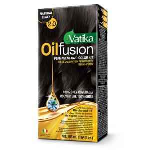 Vatika Oil Fusion Blackberry Oil  1.O Blue Black Noir