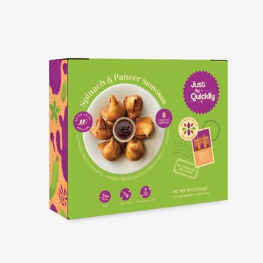 Spinach & Paneer Samosas