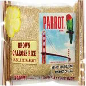 Parrot Brown Calrose Rice 