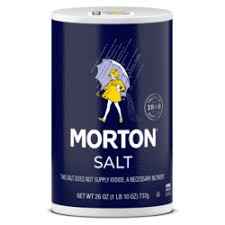 Morton Plain  Salt  1Lb
