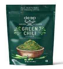 DEEP GREEN CHILLI CUBES 7OZ