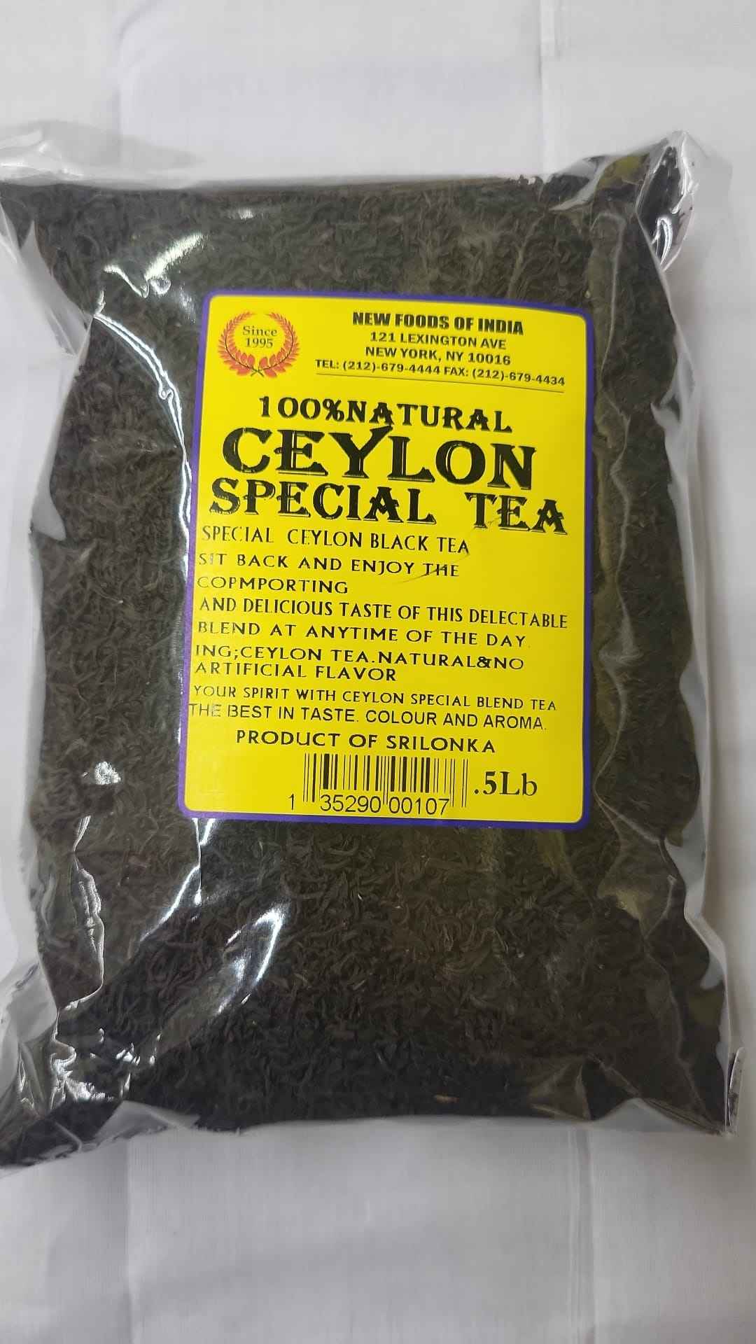 Buy Natural Ceylon Special Tea 0.5 Lbs | New Foods Of India - Quicklly