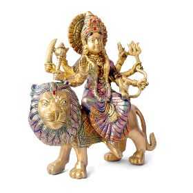 Navratri Exquisite Brass Maa Durga Idol