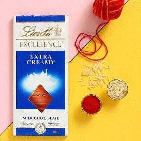 Bhai Dooj Wishes Lindt Chocolate Combo