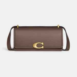 COACH Luxe Refined Leather Bandit Small Crossbody Bag