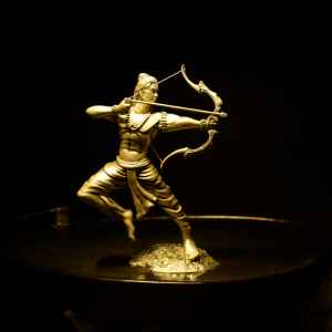 The Divine Shot: Lord Ram's Final Arrow Murti