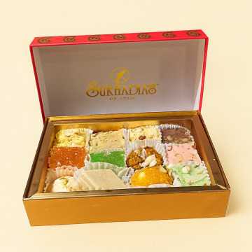 Red Paisley Gift Box (1-Piece)