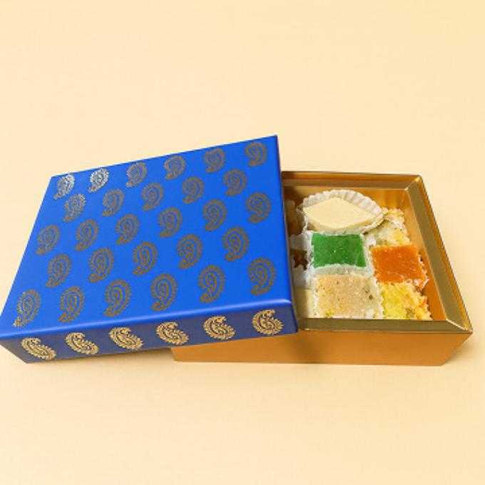 Blue Paisley Gift Box (1-Piece)