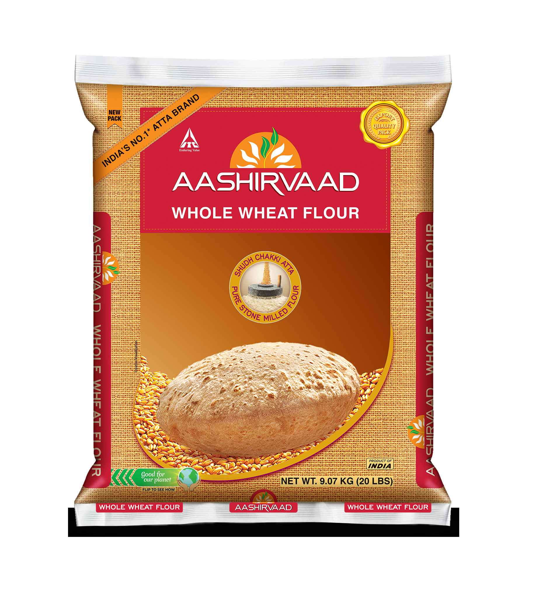 Aashirvaad Atta Export Pack