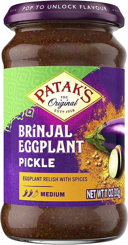 Patak's Brinjal (Eggplant) Pickle / Relish