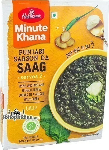 Haldiram's Sarson Ka Saag   Minute Khana (Ready To Eat)