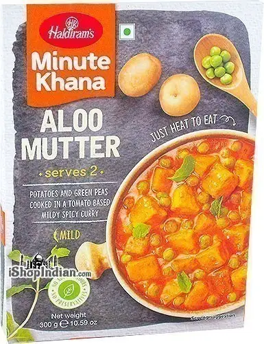 Haldiram's Aloo Mutter   Minute Khana (Ready To Eat)