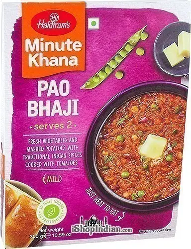 Haldiram's Pao Bhaji   Minute Khana (Ready To Eat)
