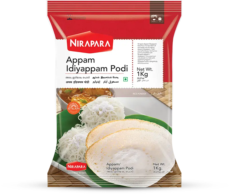 Nirapara Appam / Idiyappam Podi