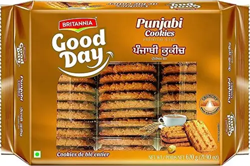 Britannia Punjabi Cookies (Crunchy Whole Wheat Cookies)