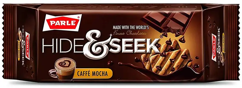 Parle Hide & Seek Caffe Mocha Chocolate Chip Cookies