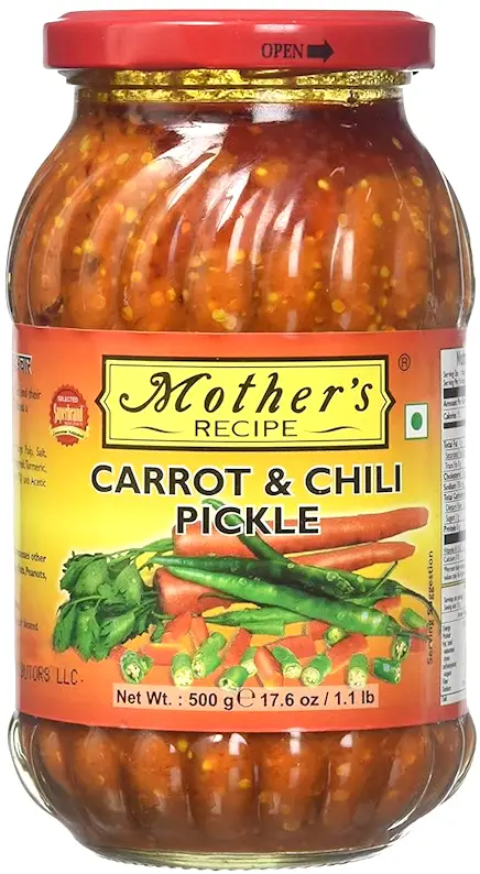 Mother's Recipe Carrot & Chili Pickle