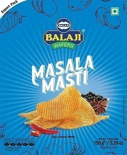Balaji Wafers Masala Masti Potato Chips