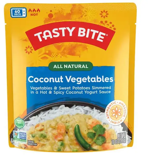 Tasty Bite Indian Coconut Vegetables   Hot & Spicy (Ready To Eat)