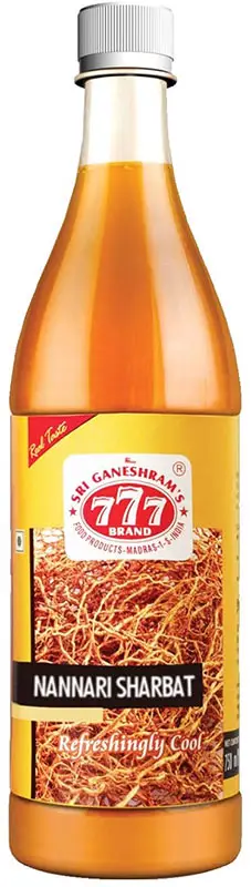 777 Nannari Sharbat (Sarasaparilla Syrup)