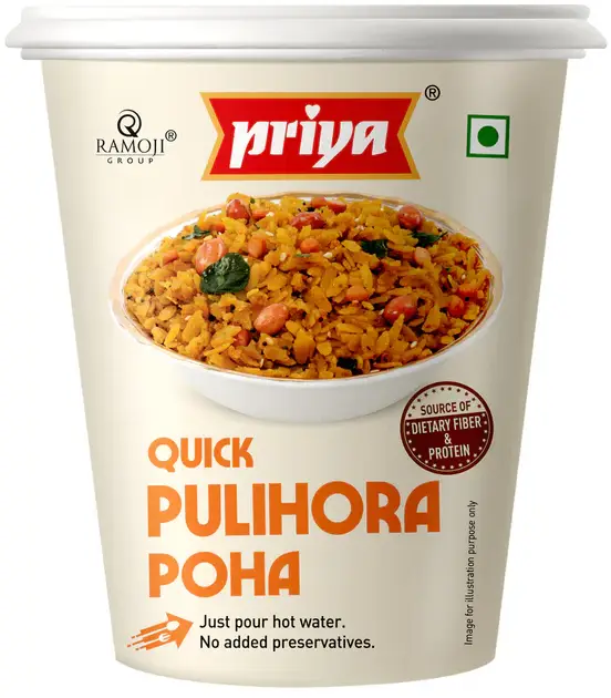 Priya Quick Pulihora Poha Cup