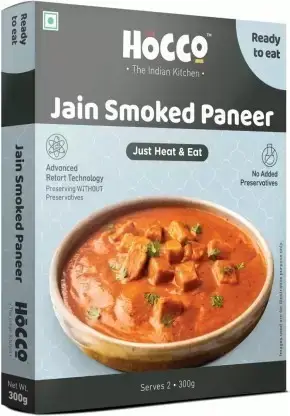 Hocco Jain Smoked Paneer (No Onion  Garlic) (Ready To Eat)