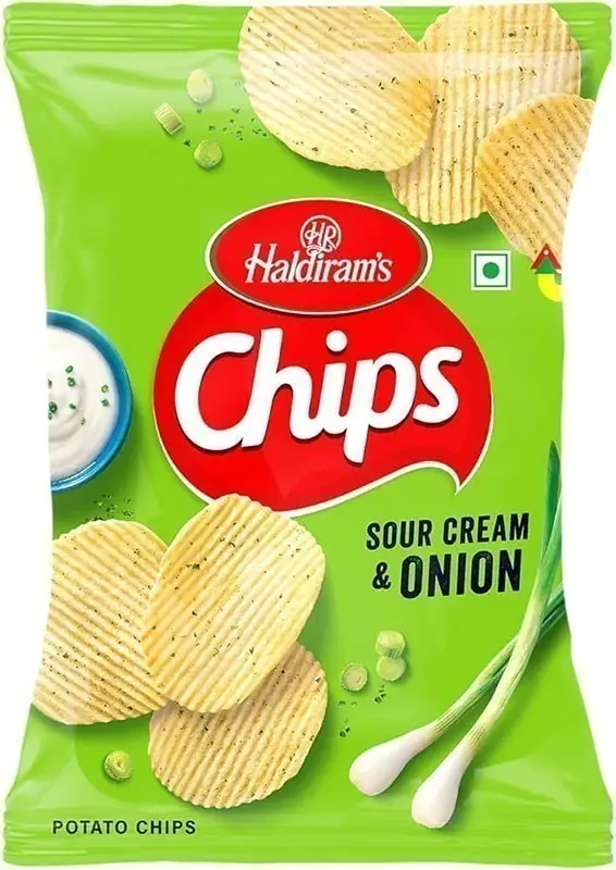 Haldiram's Chips   Sour Cream & Onion