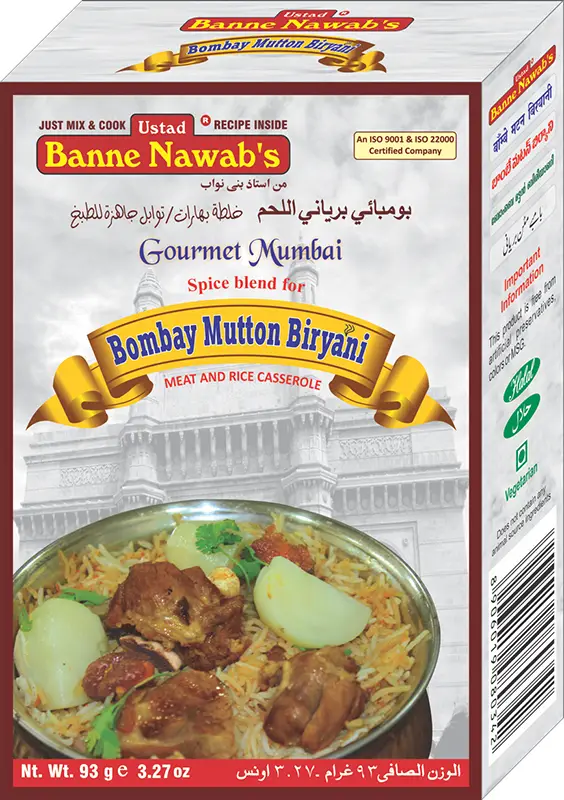 Ustad Banne Nawab's Bombay Mutton Biryani Masala