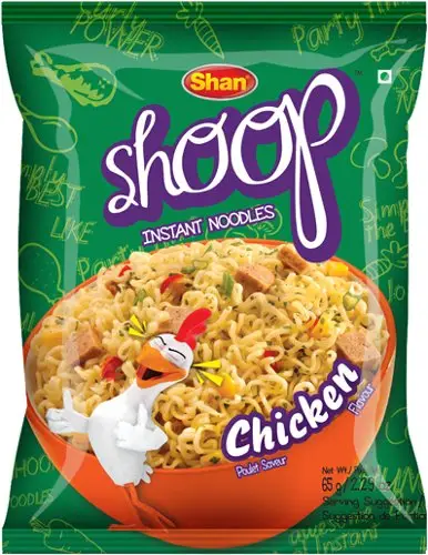 Shan Shoop Instant Noodles   Chicken Flavor