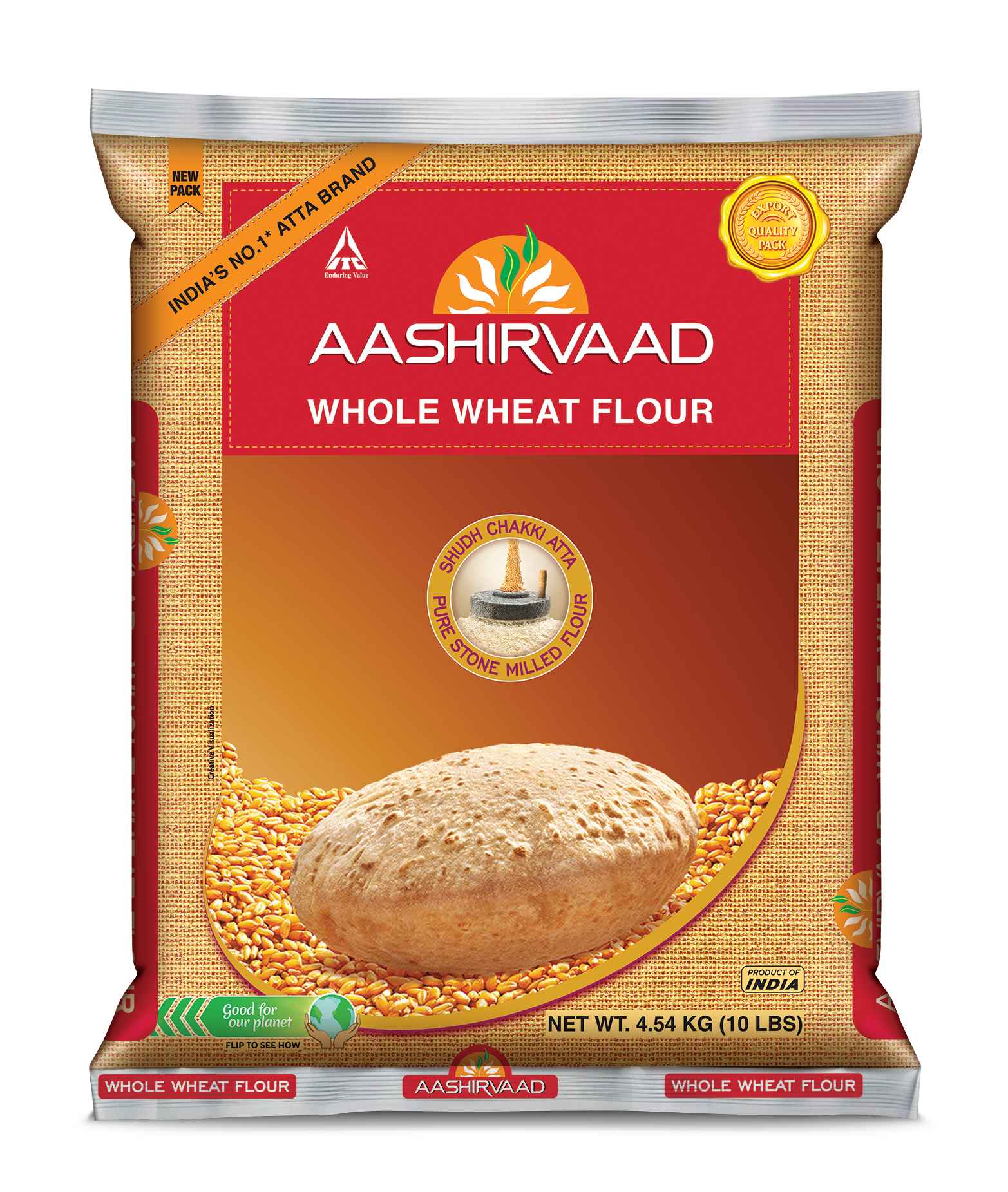 AASHIRVAAD WHOLE WHEAT ATTA