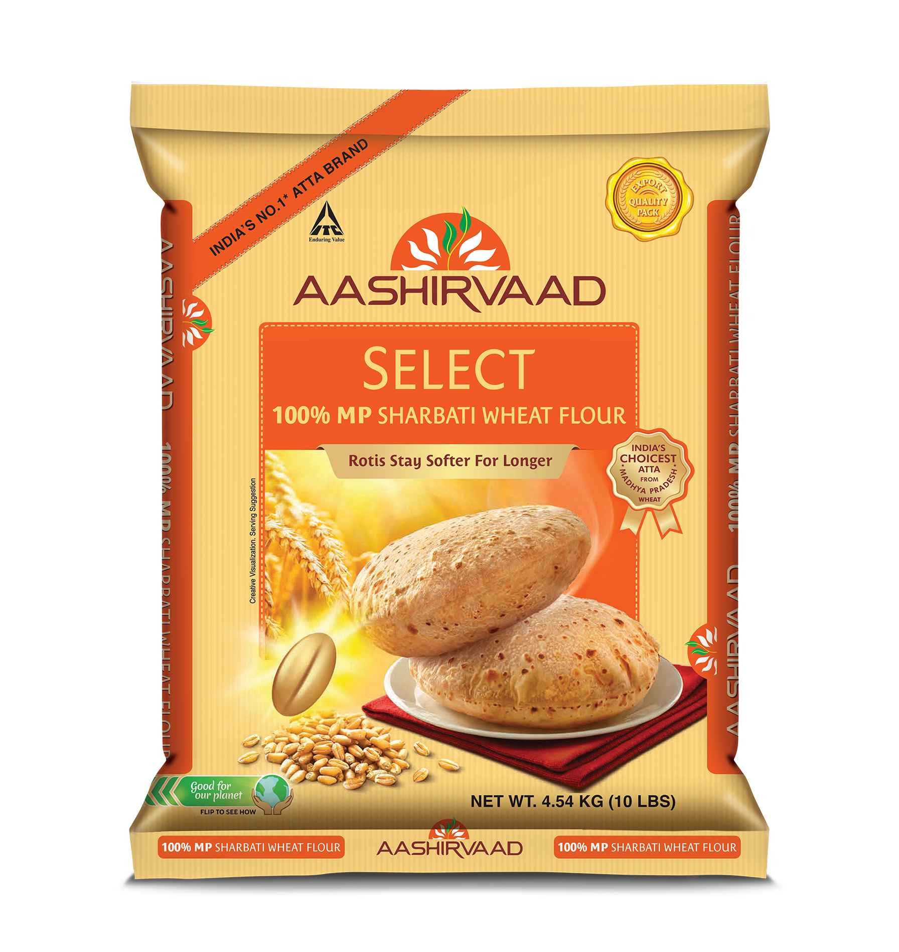 AASHIRVAAD ATTA SHARBATI SELECT