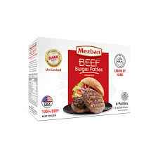 MEZBAN BEEF BURGER PATTIES 